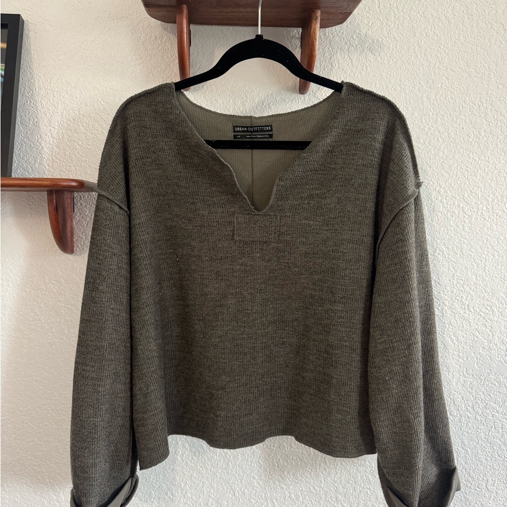 Urban Outfitters Olive Green Sweater